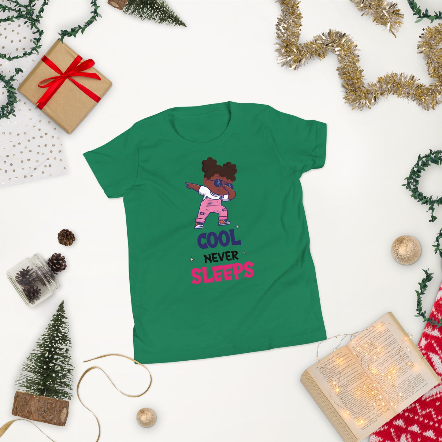 Cool Never Sleeps Youth Short Sleeve T-Shirt