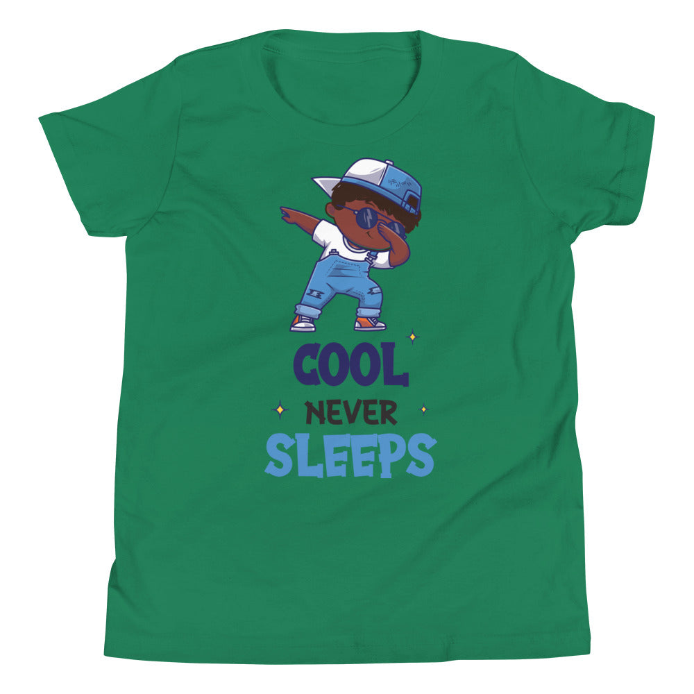 Cool Never Sleeps Youth Short Sleeve T-Shirt
