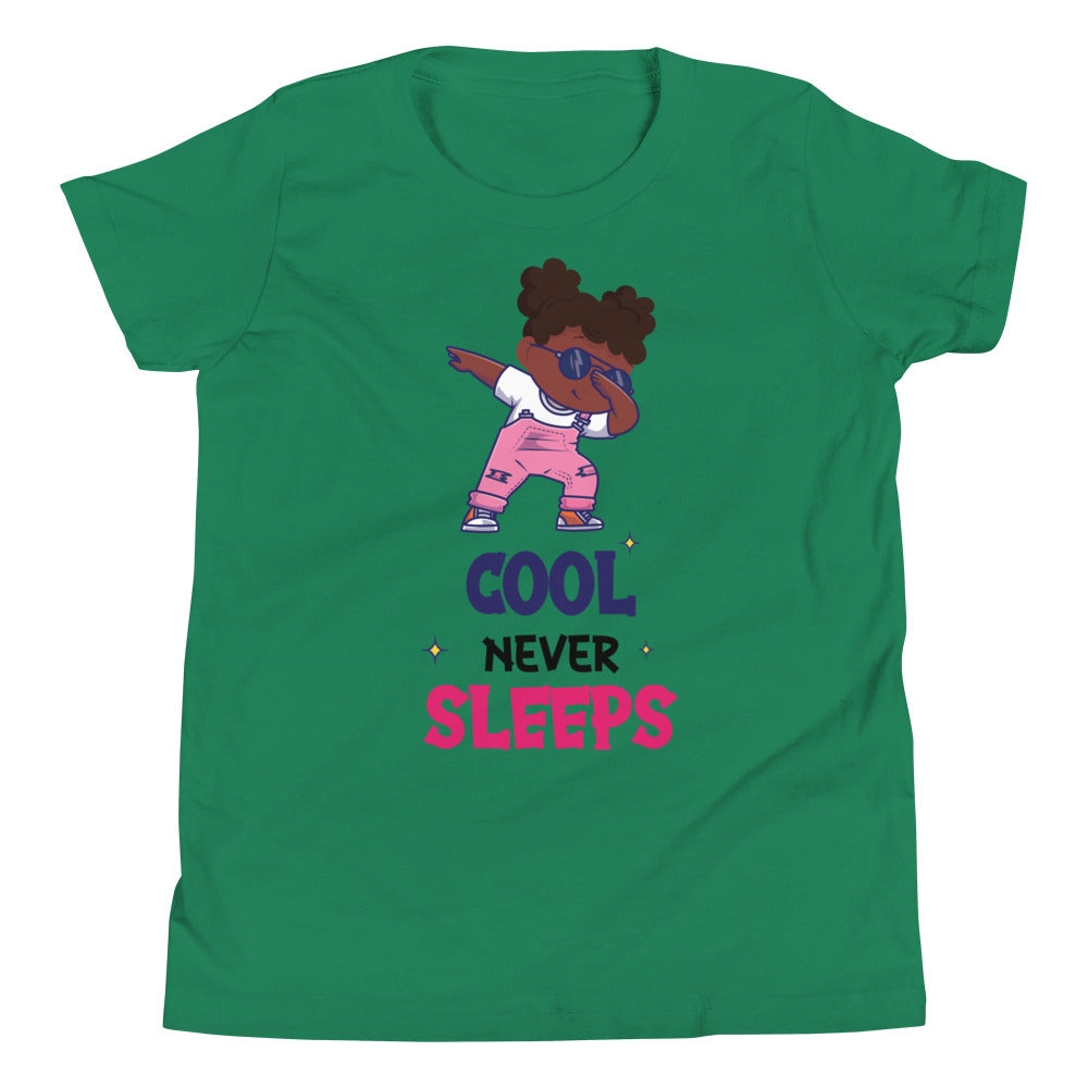 Cool Never Sleeps Youth Short Sleeve T-Shirt