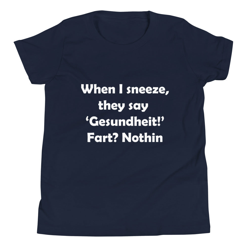 Gesundheit Youth Short Sleeve T-Shirt