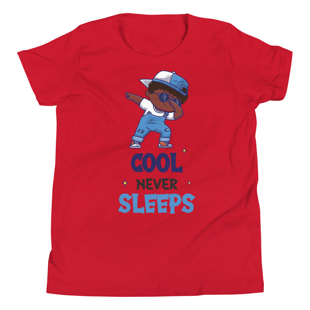 Cool Never Sleeps Youth Short Sleeve T-Shirt