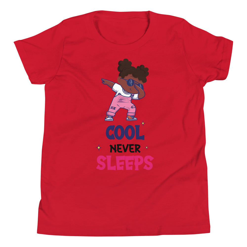 Cool Never Sleeps Youth Short Sleeve T-Shirt