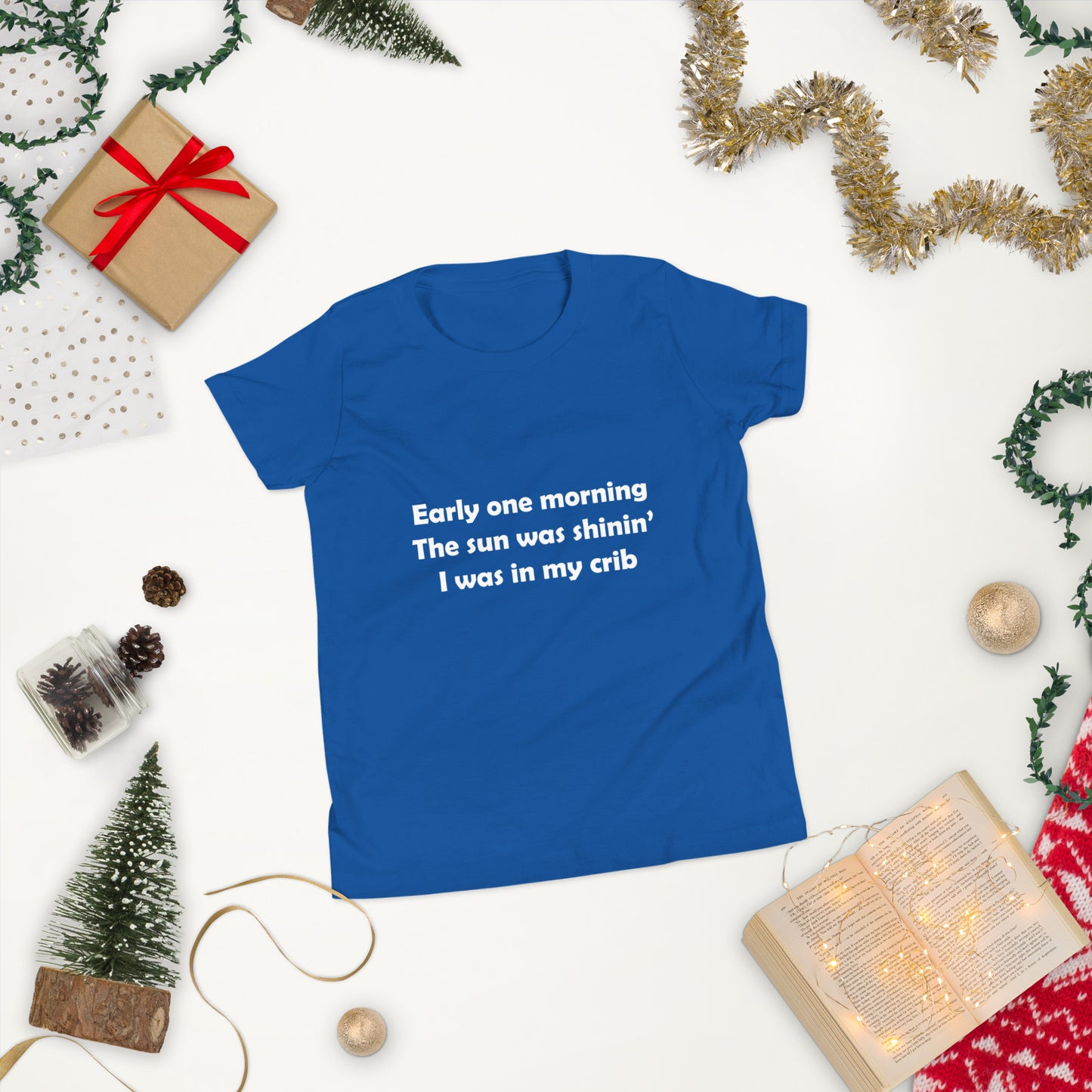 Mozart Lyrics Youth Short Sleeve T-Shirt