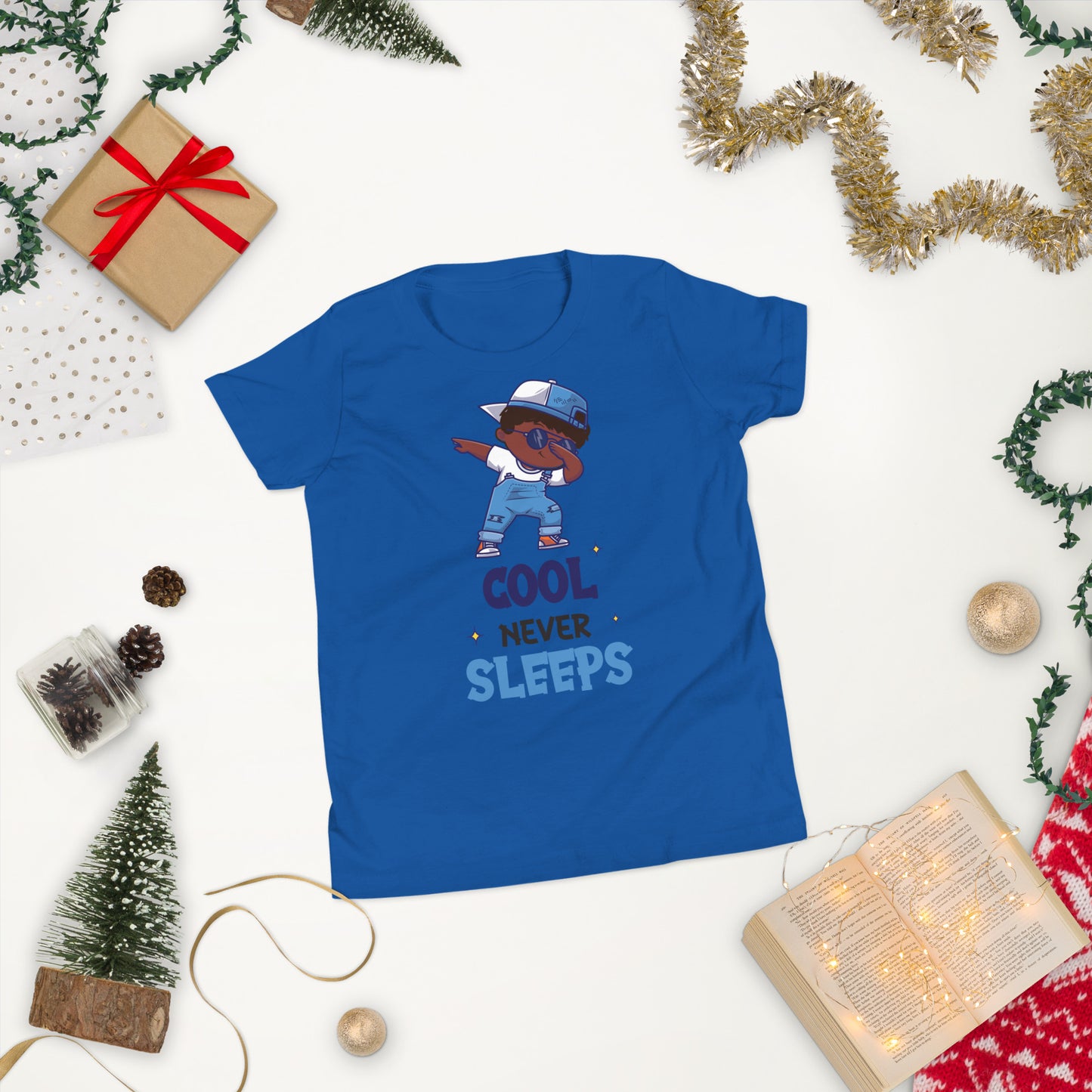 Cool Never Sleeps Youth Short Sleeve T-Shirt