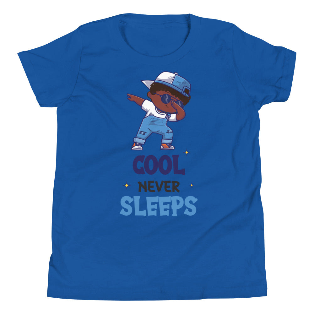 Cool Never Sleeps Youth Short Sleeve T-Shirt