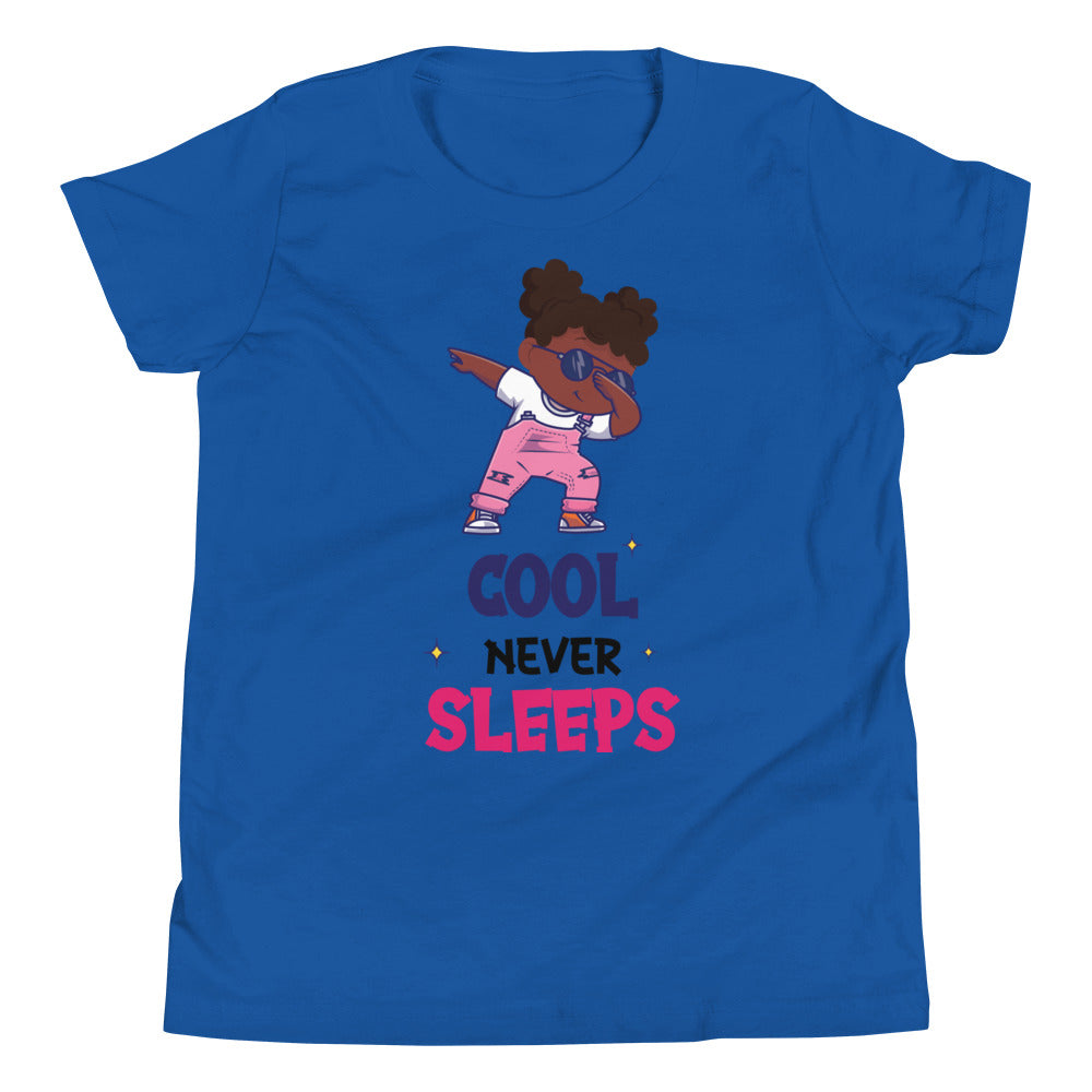 Cool Never Sleeps Youth Short Sleeve T-Shirt