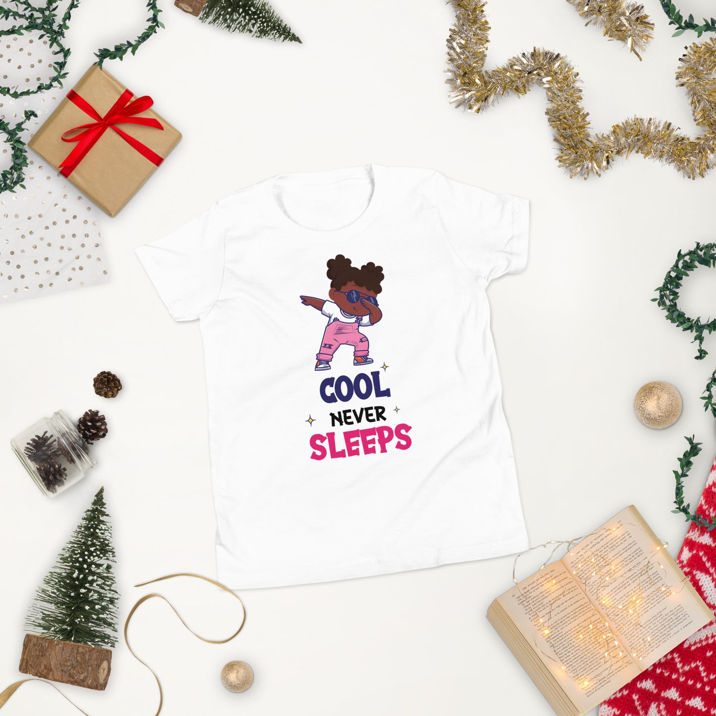 Cool Never Sleeps Youth Short Sleeve T-Shirt