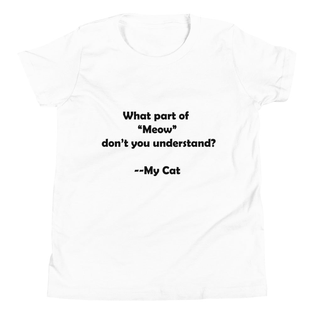 My Cat Youth Short Sleeve T-Shirt