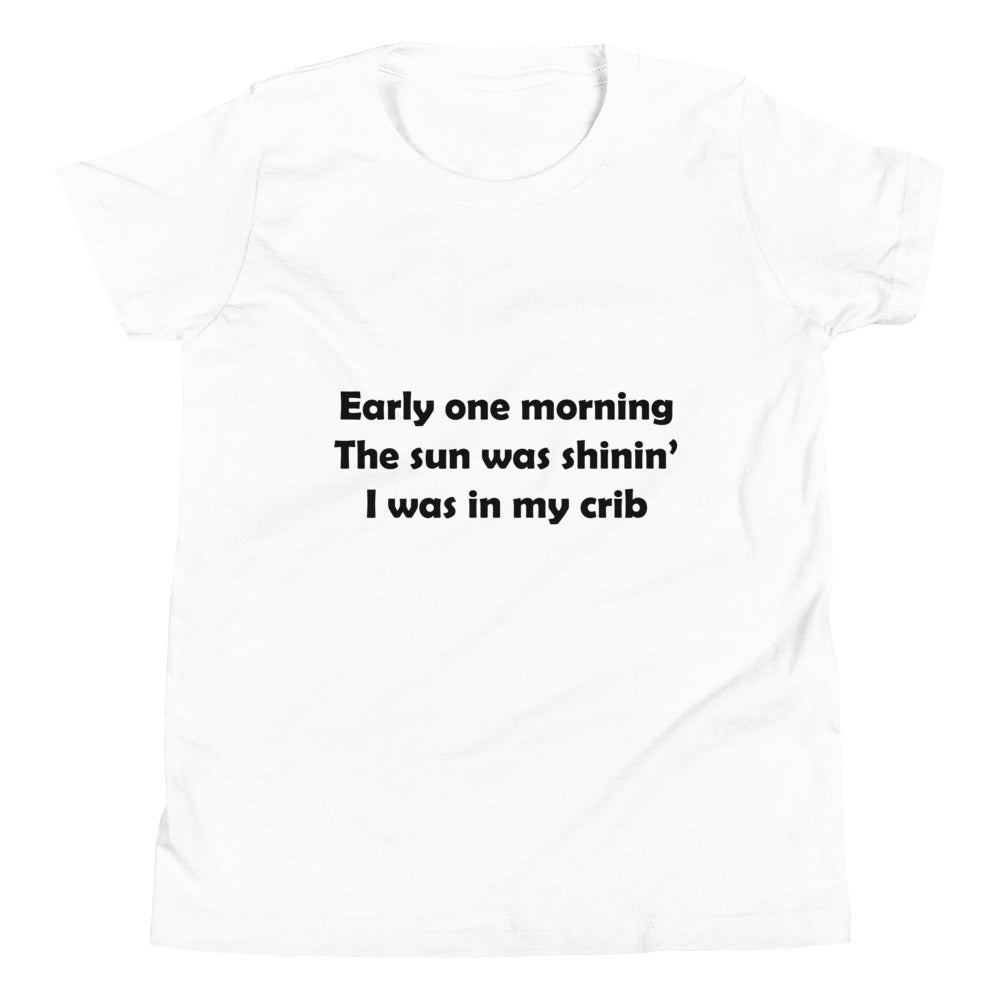 Mozart Lyrics Youth Short Sleeve T-Shirt