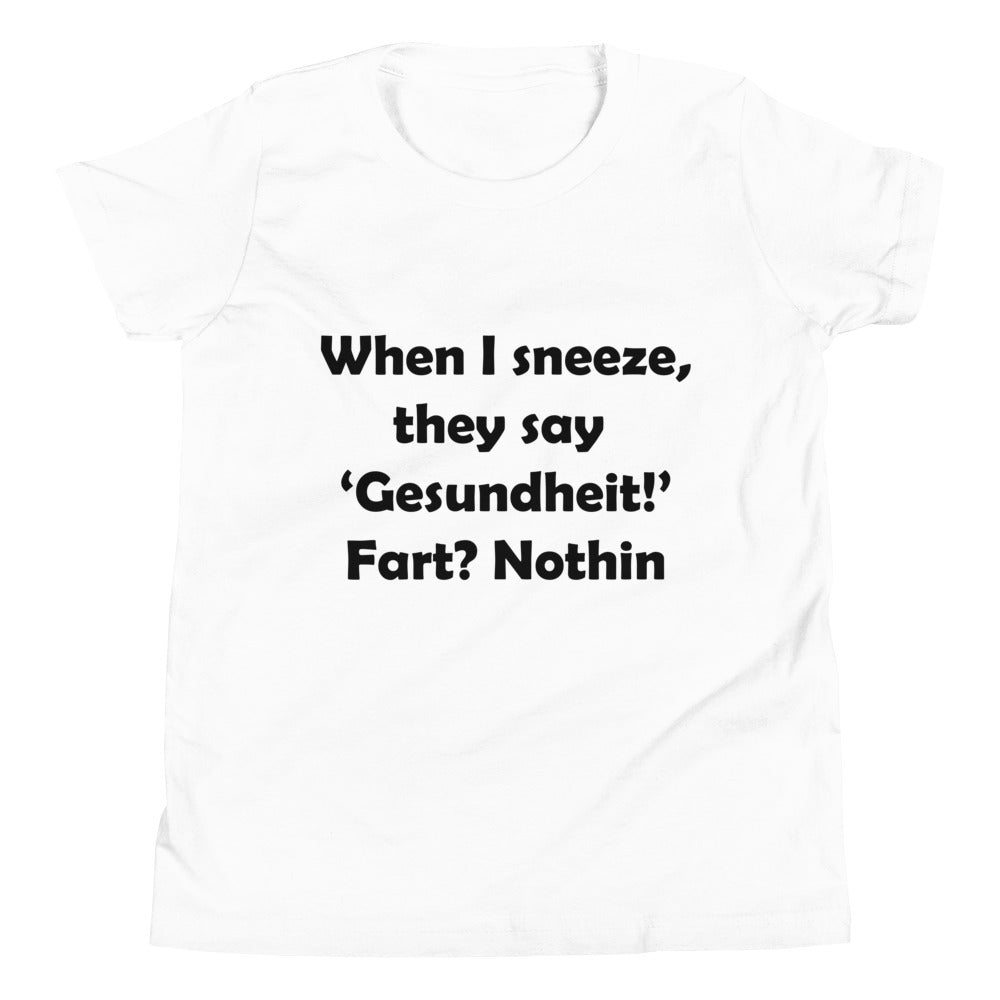 Gesundheit Youth Short Sleeve T-Shirt