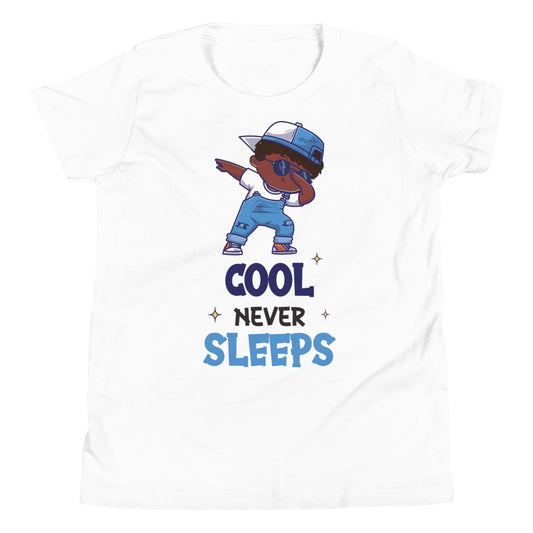 Cool Never Sleeps Youth Short Sleeve T-Shirt